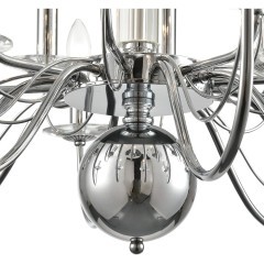 8034/16 CLASSI LN24 хром, металл/стекло Люстра подвесная Е14 16*40W 220V INCANTO