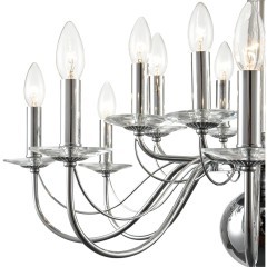 8034/16 CLASSI LN24 хром, металл/стекло Люстра подвесная Е14 16*40W 220V INCANTO