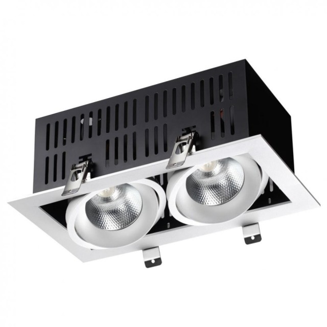 Встраиваемый светильник Novotech 358441 GESSO светодиодный 2xLED 2*24W