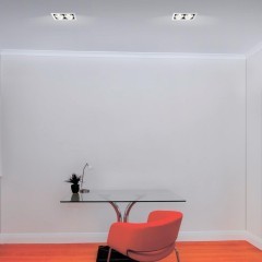 Встраиваемый светильник Novotech 358441 GESSO светодиодный 2xLED 2*24W