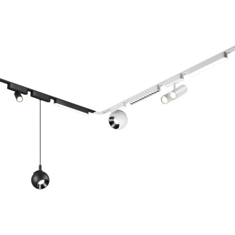 359275 Трековый магнитный светодиодный светильник Novotech SMAL 48V CRI90+ 3000К 1360Лм 24° 16W