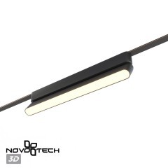 359467 Трековый ременный светодиодный SMART светильник c доп. механическим перекл. цветности Novotech EASY CRI90+ 3000-6000К 660Лм 110° 18W TUYA, Алиса, Wi-Fi