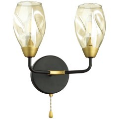 Бра с выключателем E14 2*40W 220V FAWN 5208/2W