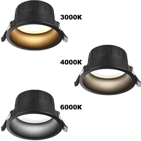 Светильник встраиваемый с перекл. цвет. температуры IP44 LED 40W CRI90 3000К\4000К\6000К CLARA 359558