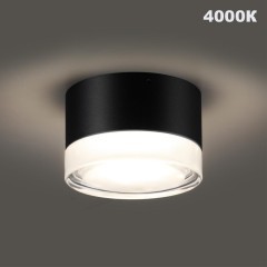 Светильник уличный потолочный с переключателем цветовой температуры и влагозащитой Novotech IP65 LED 12W 100-240V 2700К\3200К\4000К ESTIMA 359715