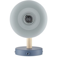 8098/1W MODERNI LN25 синий/синий металл, дерево/металл Бра Е27 1*60W 220V ROSALINA