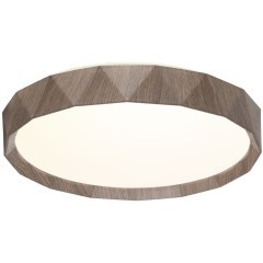 Светильник LED 18Вт 4000K D295 IP43 Sonex ZIF WOOD 7637/AL