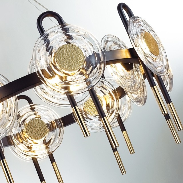 Люстра LED 92W 3000K 8990Лм Odeon Light MAGNET 5407/92L