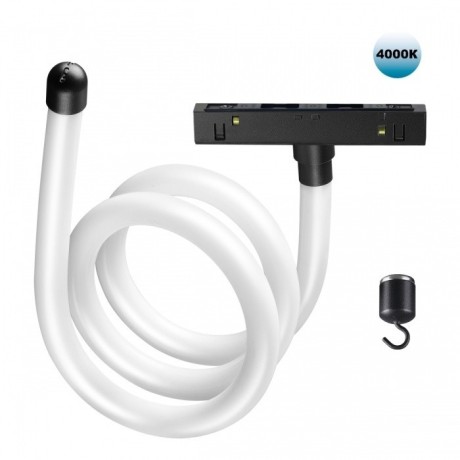 359138 Трековый светодиодный неон 1м Novotech Flum CRI90+ 4000К 1400Лм 360° 14W