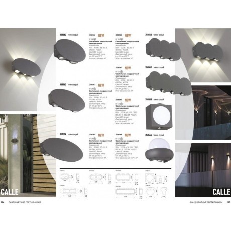 Архитектурная подсветка светодиодная Street 358564 IP54