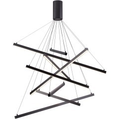 Люстра подвесная Odeon Light 3860/96B COMETA светодиодная LED 96W