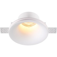 Гипсовый светильник под покраску Novotech 370486 YESO под лампу 1xGU10 50W