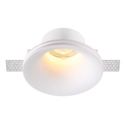 Гипсовый светильник под покраску Novotech 370486 YESO под лампу 1xGU10 50W