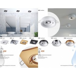 Встраиваемый светильник Novotech 370798 WATER IP44 под лампу 1xGU10 50W