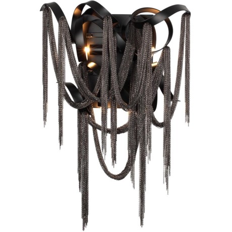 5067/4W HALL ODL24 395 черный/металл/металл Бра G9 4*40W CHAINY