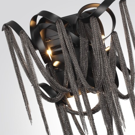 5067/4W HALL ODL24 395 черный/металл/металл Бра G9 4*40W CHAINY