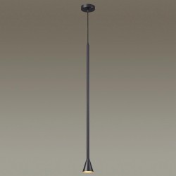 Подвесной светильник цилиндр Odeon Light 3884/1B P IPA под лампу 1xGU10 7W