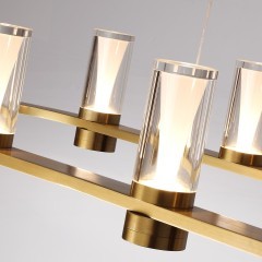 Подвесной светильник IP20 LED 69W 3830Лм 3000K 180° 220V DEFANCE 7144/65L