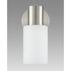 8099/1W COMFI LN25 никель/белый металл/стекло Бра Е14 1*40W 220V MAVE