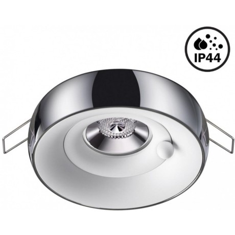 Встраиваемый светильник Novotech 370799 WATER IP44 под лампу 1xGU10 50W