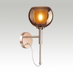 4696/1W PENDANT ODL20 297 медный Бра E14 1*40W LEVA