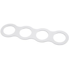 357923 SPOT NT19 225 белый Рамка декоративная к артикулам 357585-357587, 357589, 357909-357910 METIS