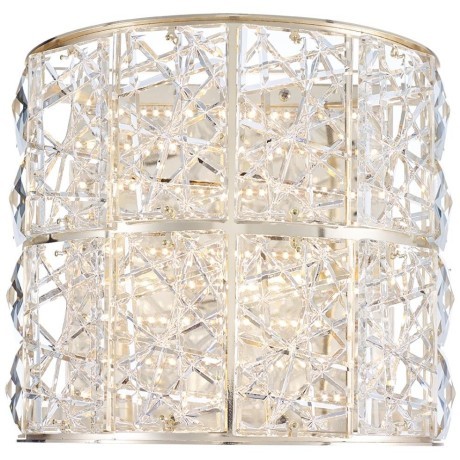 5071/32WL HALL ODL24 493 золото/прозрачный/металл/хрусталь/стекло Бра LED 15W 3700K VERSION