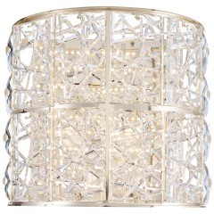 5071/32WL HALL ODL24 493 золото/прозрачный/металл/хрусталь/стекло Бра LED 15W 3700K VERSION