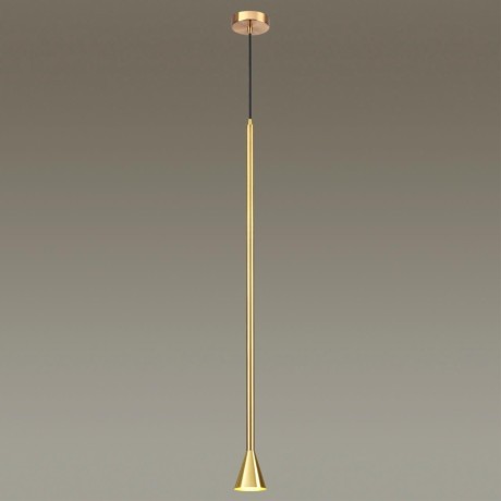 Подвесной светильник цилиндр Odeon Light 3884/1G P IPA под лампу 1xGU10 7W