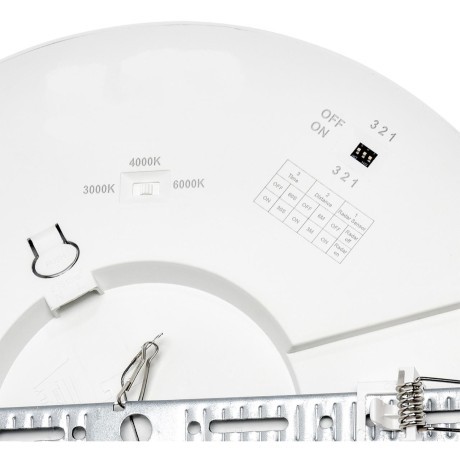 Светильник Sonex LED 24Вт 3000/4000/6500К D300 IP44 CCT/датчик движения NEBULA WHITE 7790/24L