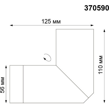 Накладной потолочный светильник Novotech 370590 ELITE под лампу 1xGU10 50W