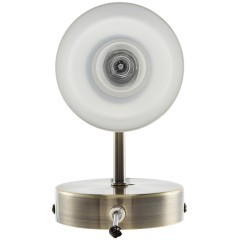 8100/1W COMFI LN25 бронза/белый металл/стекло Бра Е14 1*40W 220V MAVE