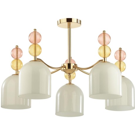 Люстра потолочная Lumion 4589/5C GILLIAN под лампы 5xE14 5*40W