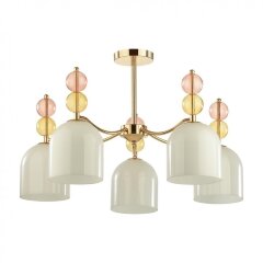 Люстра потолочная Lumion 4589/5C GILLIAN под лампы 5xE14 5*40W
