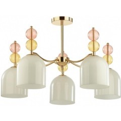 Люстра потолочная Lumion 4589/5C GILLIAN под лампы 5xE14 5*40W