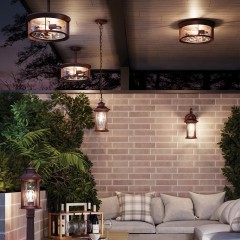 Уличный наземный светильник Odeon Light 4961/1A MAVRET IP44 под лампу 1xE27 1*60W