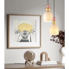 Подвесной светильник с 1 плафоном Lumion 4589/1A GILLIAN под лампу 1xE27 60W