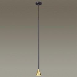 Подвесной светильник цилиндр Odeon Light 3884/1GB P IPA под лампу 1xGU10 7W