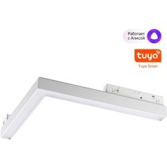 359501 Трековый светодиодный TUYA SMART светильник Novotech Flum CRI90+ 3000-6500К 1920Лм 100° 24W Bluetooth Wi-Fi Алиса