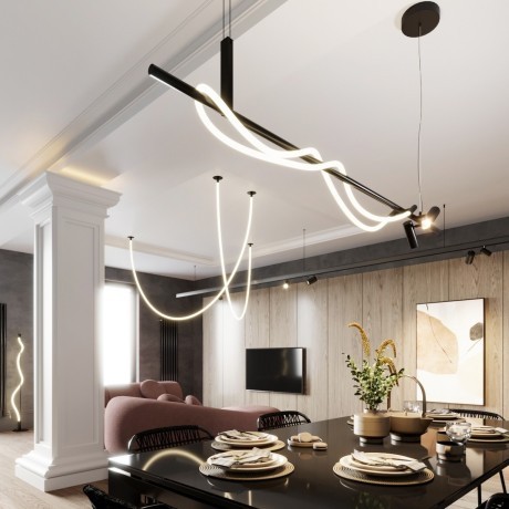 Напольный светильник с диммером на корпусе LED 12W 515Лм Odeon Light CORDA 4391/15FL