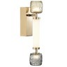 5426/13WL L-VISION ODL_EX24 21 золотой/белый/дымчатый/коньячный/металл/стекло/акрил Бра LED 13W 3000K KLIFF
