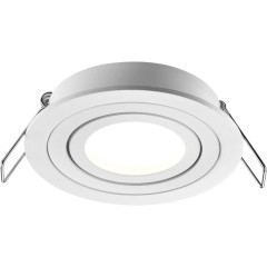 371017 Белый круглый встраиваемый светильник 92мм с поворотной лампой GU10 50W 220-240V IP20 Novotech MORUS