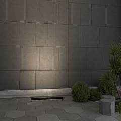 Фасадный поворотный на 180° светильник IP65 LED 12W 3000K Odeon Light GRAZE 7040/10WL