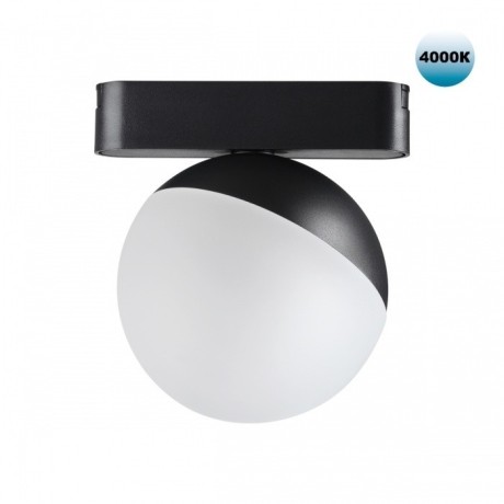 359096 Трековый магнитный светодиодный светильник Novotech SMAL 48V CRI90+ 4000К 800Лм 120° 10W