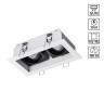 Встраиваемый светильник Novotech 370713 GESSO под лампы 2xGU10 50W