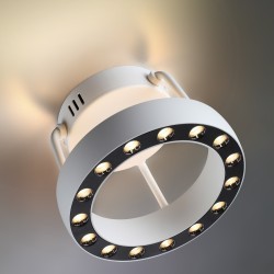 Светильник накладной светодиодный LED 12W вниз 5W вверх 1360Лм 3000K Novotech TURN 359397