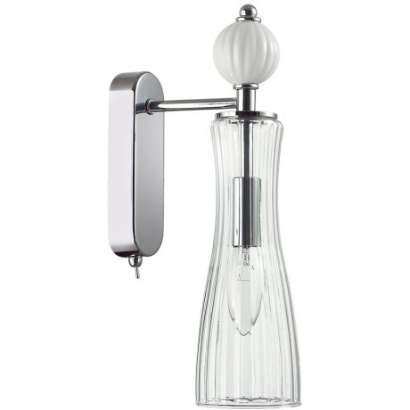 Бра с выключателем Е14 1*40W Lumion EMILY 8268/1W