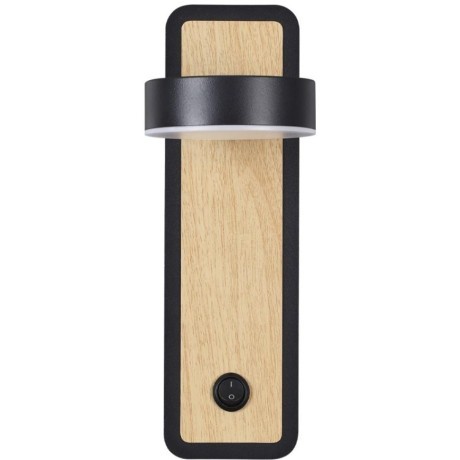 5631/5WL LEDIO LN23 036 чёрный, под дерево Бра LED 5W 3000K 230Лм 220V LELAND