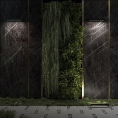 Фасадный поворотный на 180° светильник IP65 LED 12W 3000K Odeon Light GRAZE 7040/22WL