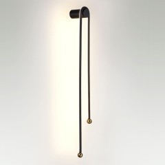 6633/18WL HIGHTECH ODL24 металл/черный/акрил Настенный светильник IP20 LED 18W 3000K 220V MEMFI